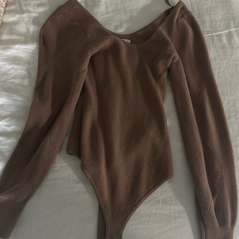 Abercrombie sweater bodysuit